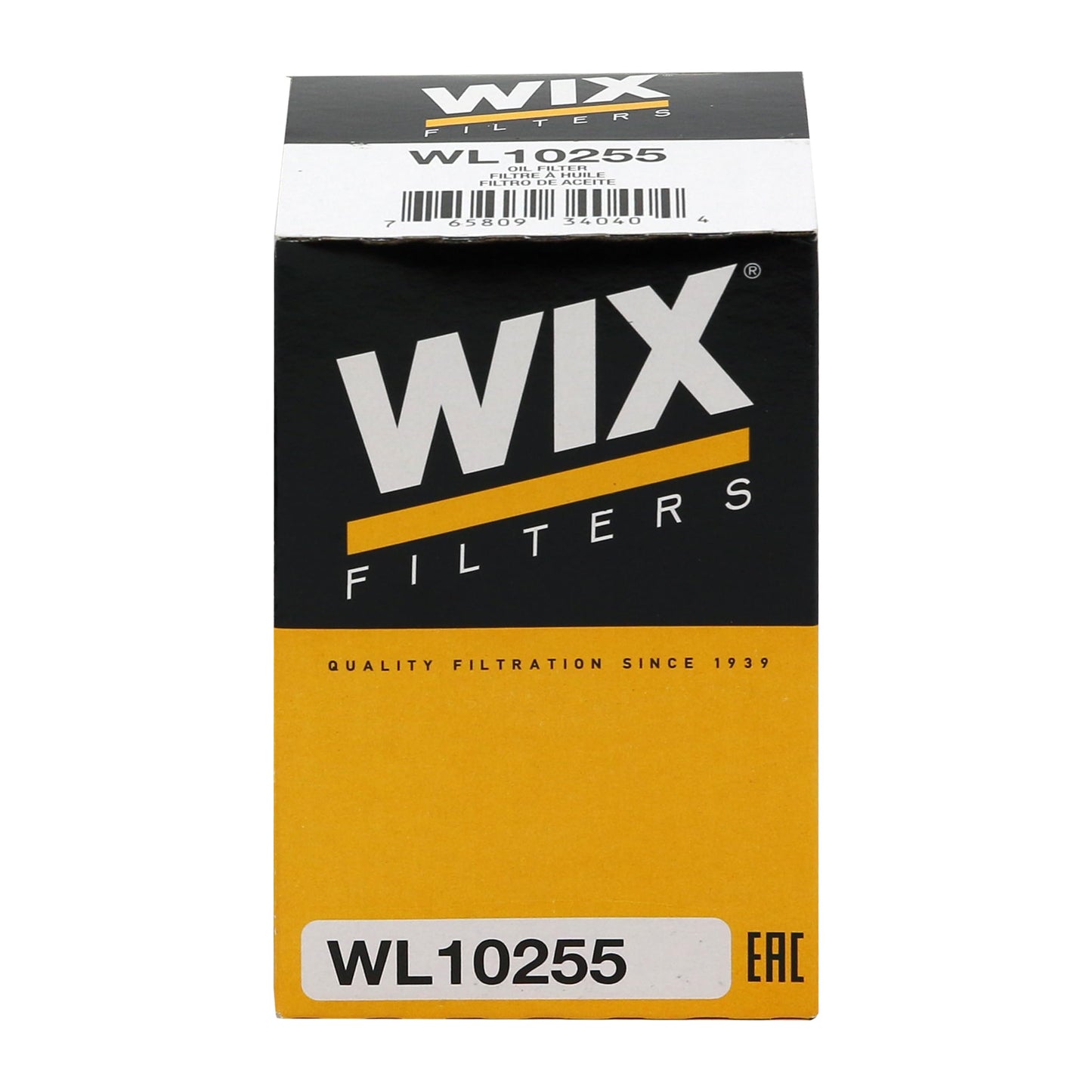 WIX FILTR LD WL10255 Full-Flow Spin-On Lube Oil Filter, black