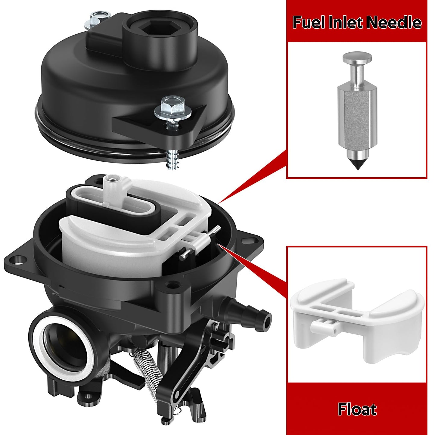 1PZ B56-YM5 799584 Carburetor Carb Replacement for 594058 594057 592361 594529 TB110 TB200 P702 09P702 103M02 550EX 625EX 675EX 725EXI lc121p 163cc Lawn Mower