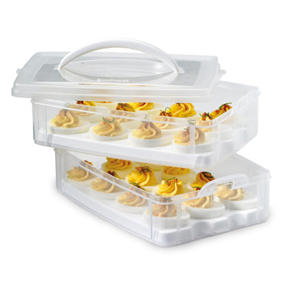 Snapware Snap 'N Stack Food Egg 2 Layer,
