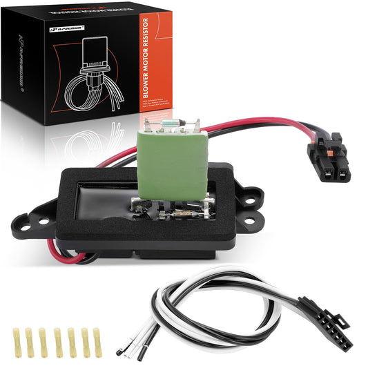 A-Premium Manual HVAC Blower Motor Resistor Compatible with Chevrolet Silverado 1500, Silverado 2500 HD, Tahoe, Suburban 1500, Avalanche 1500 & GMC Sierra 1500, Yukon, Sierra 2500 HD, Yukon XL 1500