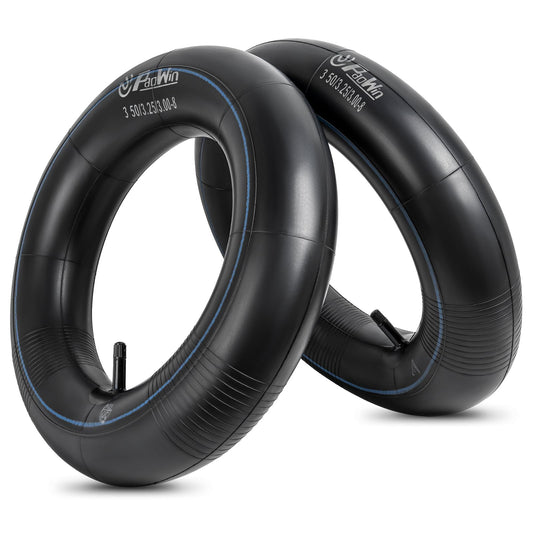 2 PCS 3.50/3.25/3.00-8 Replacement Inner Tubes with TR13 Straight Valve Stem Compatible with Wheelbarrows, Mowers, Hand Trucks and More 3.50-8 3.25-8 3.00-8 Tire Tubes