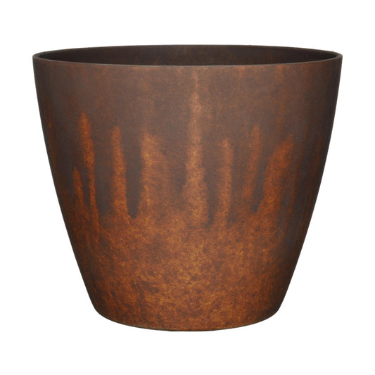 GARDENGOODZ 807-404R Vogue Planter, Burnished Rust