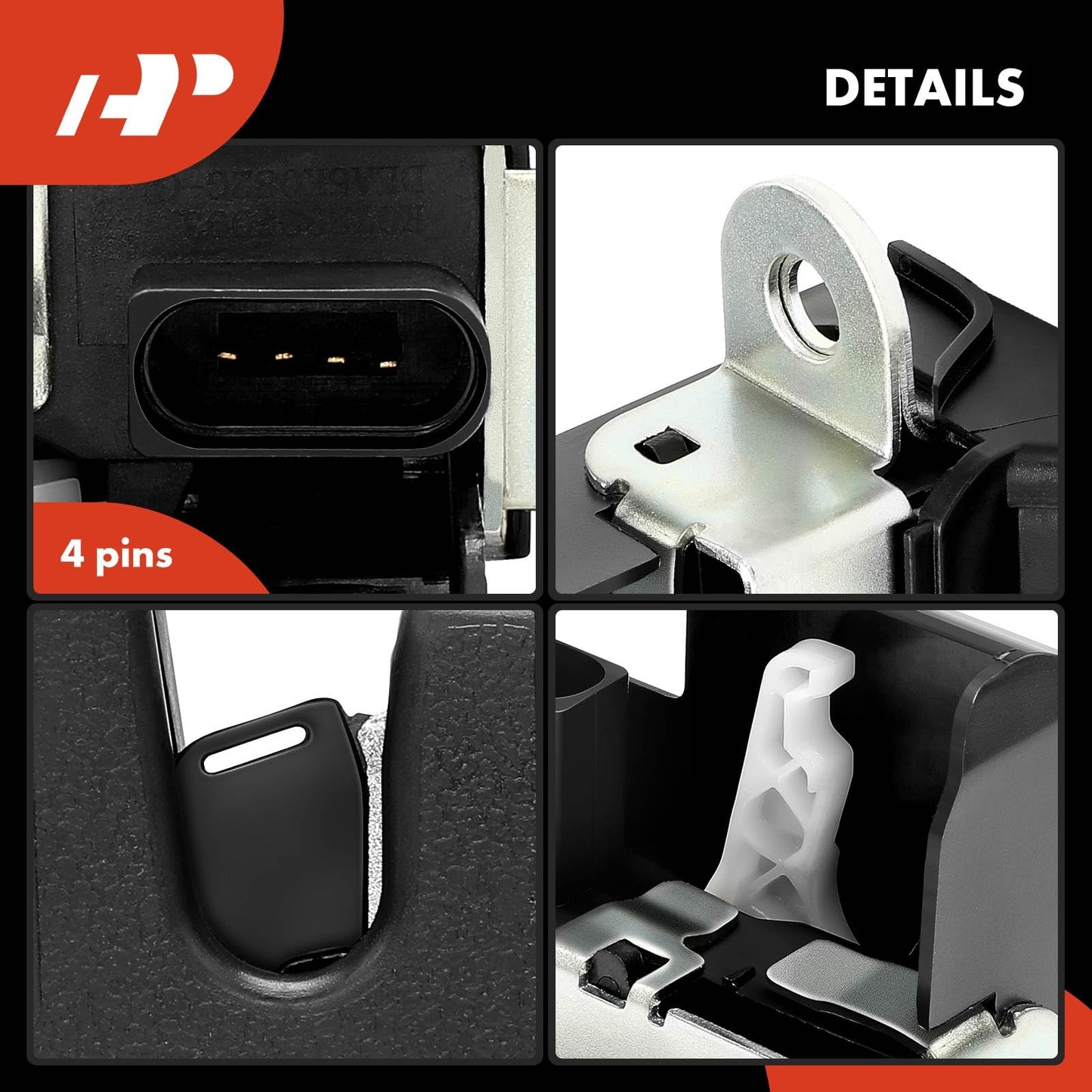 A-Premium Liftgate Trunk Latch Lock Actuator Compatible with Volkswagen Golf 2010-2014, Jetta 2008-2014, Tiguan 2009-2017, Tiguan Limited 2017-2018, Rear Tailgate, #5M0827505E, 1T0827505H