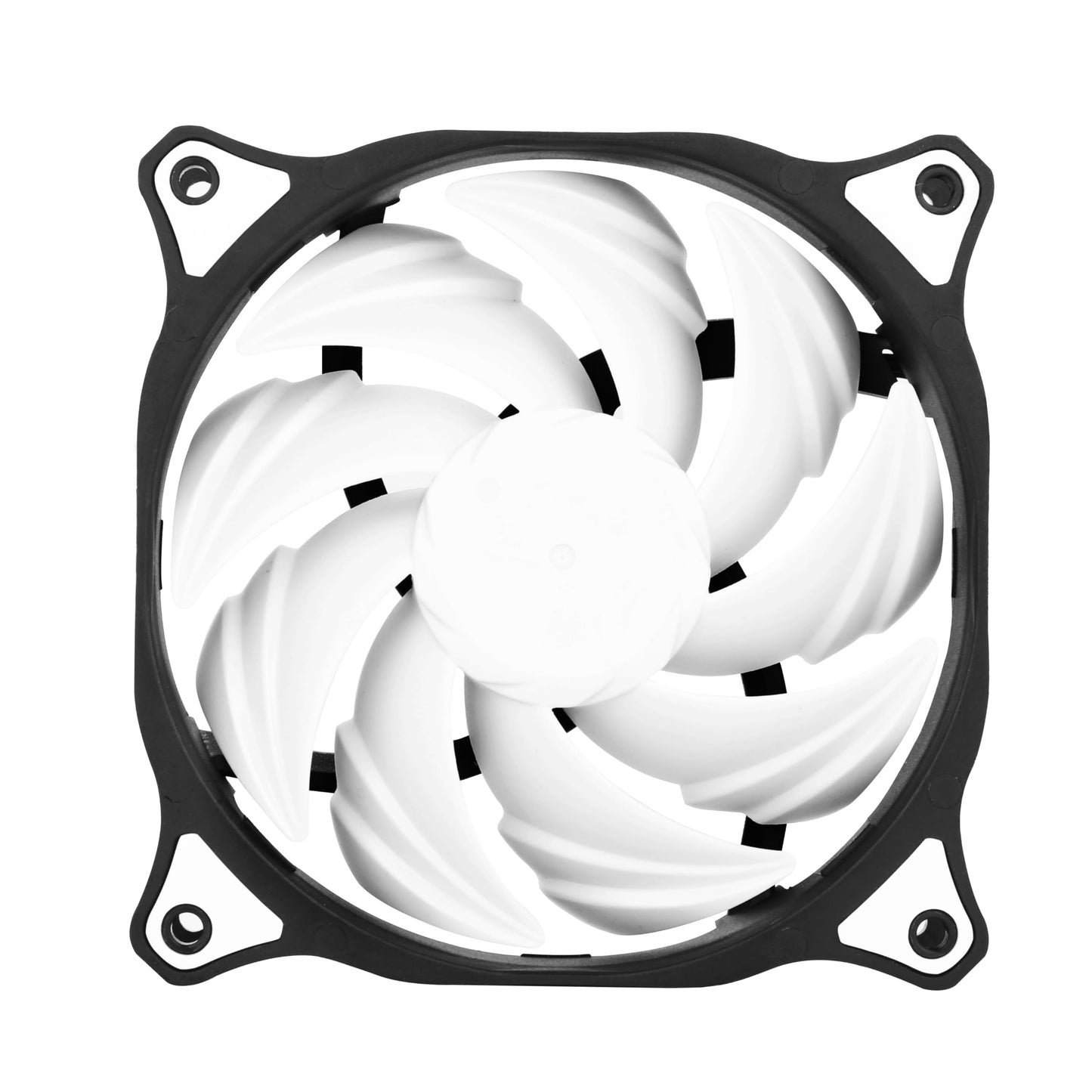 SAMA SF200 120mm Case Fans 3-Pack with PWM Hub – 4-Pin High-Airflow (90.29 CFM) PC Fans, Ultra-Quiet (35.7 dBA), Hydraulic Bearing, Anti-Vibration, for Computer Cooling – Black