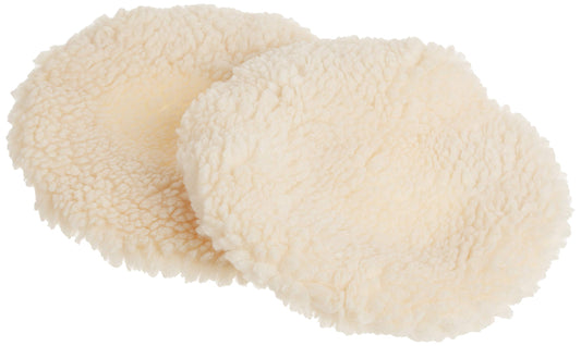 Wen 10A3415 10-Inch Synthetic Wool Polishing Bonnets, Two Pack