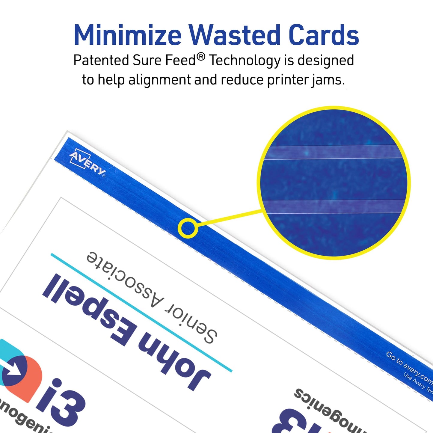 Embossed Tent Cards with Sure Feed, Laser/Inkjet, White,