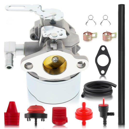 MOTOALL 640084B Carburetor for Tecumseh HS50 HSSK40 HSK50 HSSK50 5HP 4HP 632107A 640084 640105 640084A LH195SA Snowblower