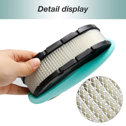 laffoonparts 32-083-09-S Air Filter with Pre Filter Tune Up Kit Replacement for Kohler KT610 KT620 KT715 KT725 KT730 KT735 KT740 KT745 19HP-26HP Engine Lawn Mower XT1 XT2 Enduro Lawm Mower