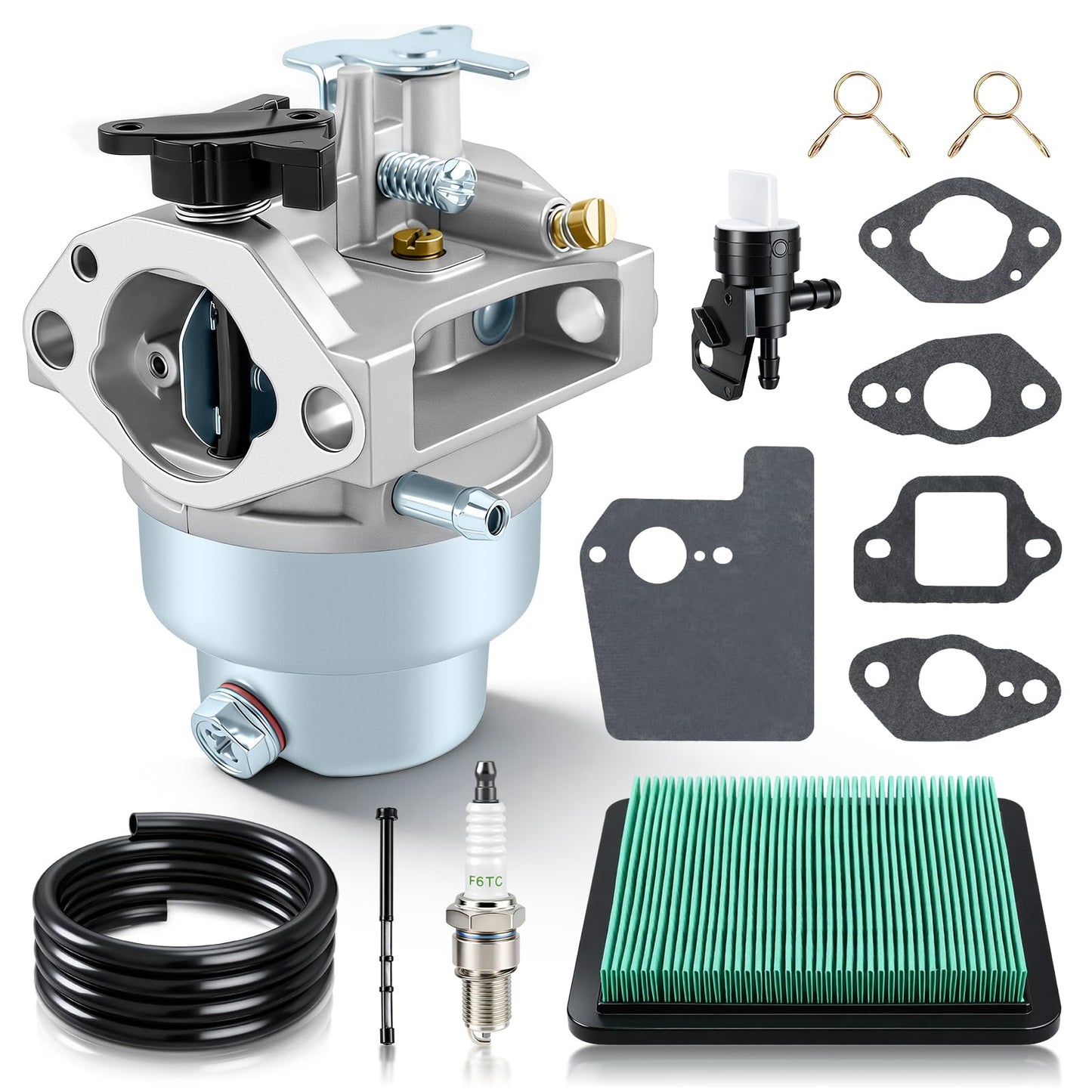 Carbhub GCV160 Carburetor for Honda GCV160 GCV160A GCV160LA GCV160LE HRB216 HRS216 HRT216 HRZ216 Carb Replaces 16100-ZM0-804 16100-ZM0-802 16100-ZM0-023 16100-Z0L-023 16100-Z0L-013 16100-Z0L-003