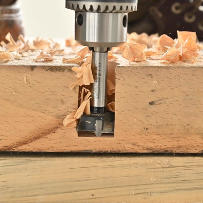 MOLLOM 1-3/8" (35mm) Forstner Drill Bit for Precise Woodworking with Durable YG8 Carbide Thickness of 2.0mm,This Hinge Cutter Tool is Ideal for Hard Wood, Plastic, Plywood