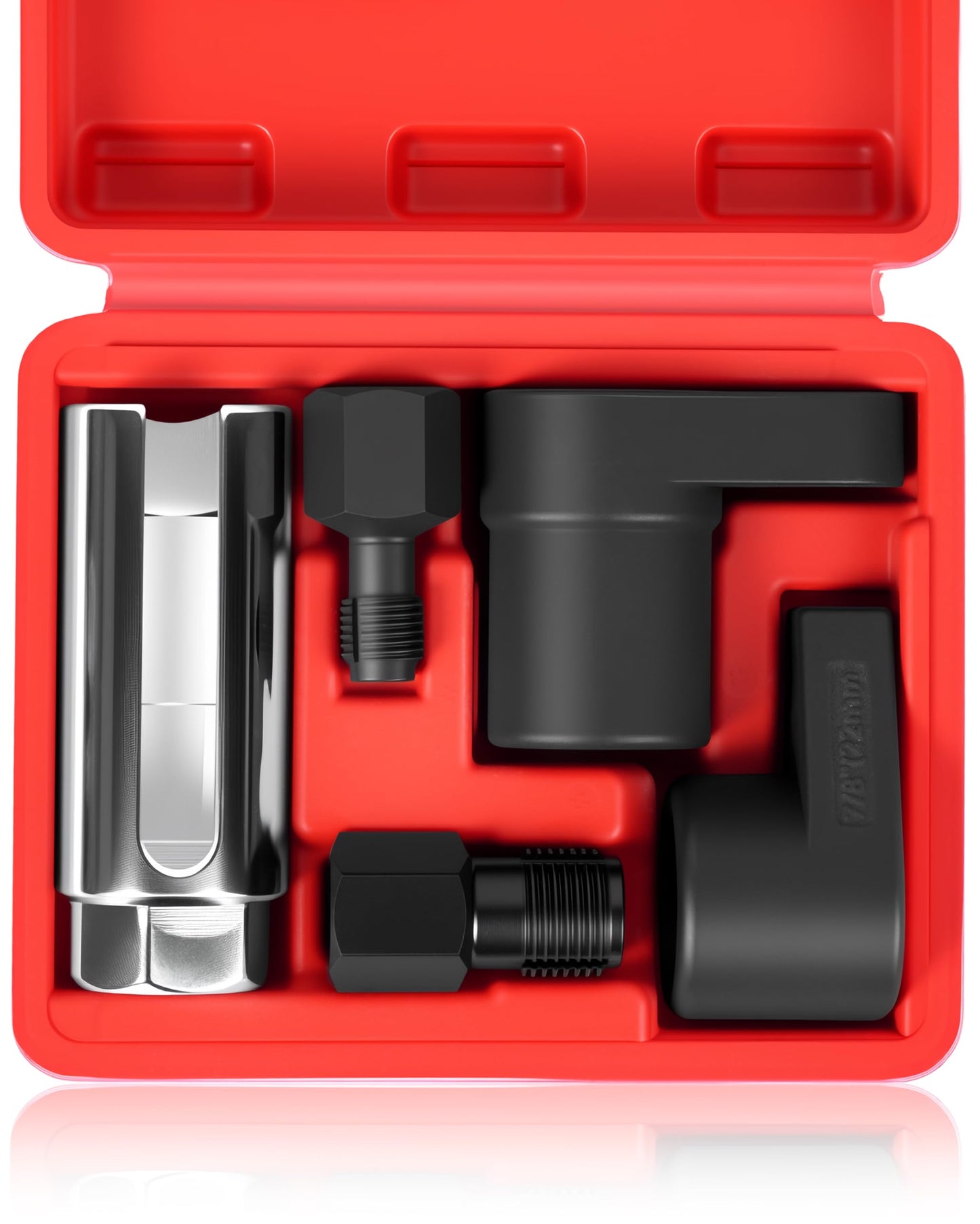 DAYUAN 5 pcs O2 Oxygen Sensor Socket Set Oxygen Sensor Remover Tool and Thread Chaser Set