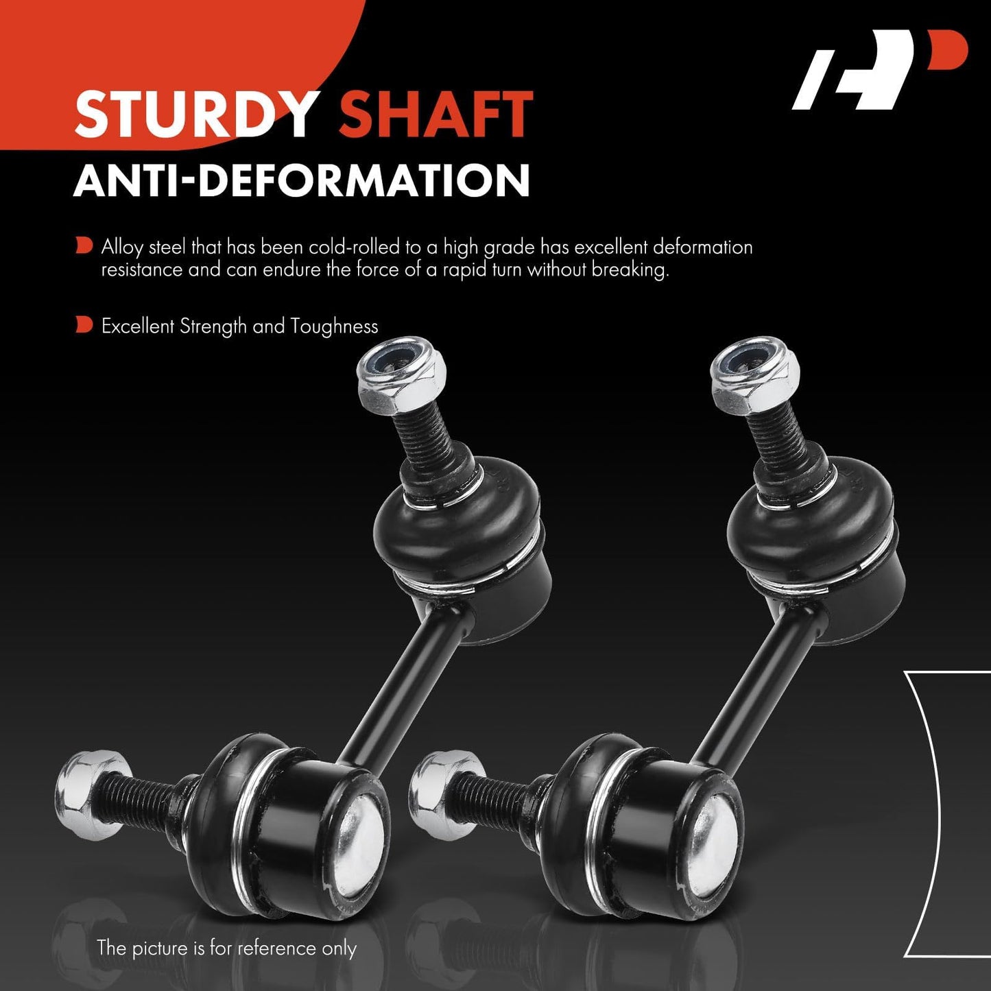 A-Premium 2 x Rear Sway Bar Links Stabilizer Bar Links, Compatible with Honda CR-V 2007-2017
