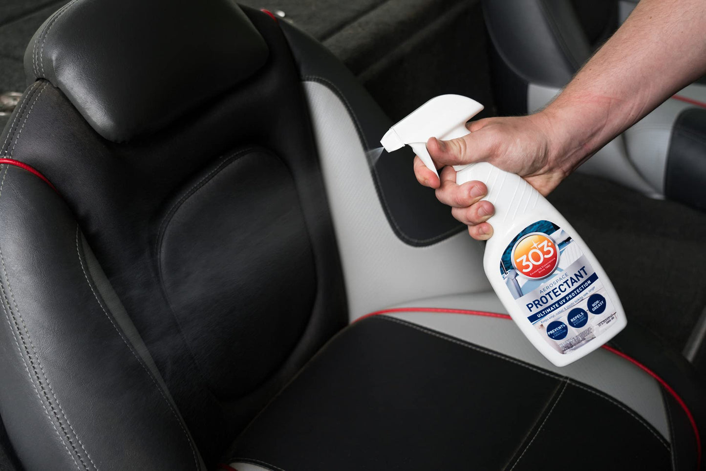 303 Marine Aerospace Protectant - Ultimate UV Protection - Keeps Vinyl, Rubber, and Plastic Looking New, Longer, 16 fl. oz. (30340CSR)