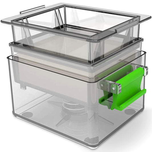 Tofu Press, Easily Remove Water from Tofu in 15-20 Minutes, Tofu Squeezer Dishwasher Safe, Tofu Drainer and Strainer, Paneer Maker BPA Free