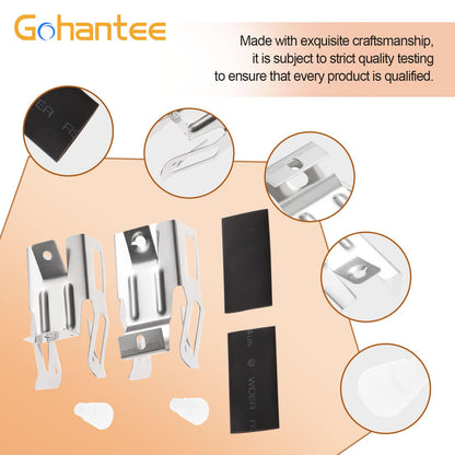gohantee Burner Terminal Receptacle Block Kit Pack of 4 Replace # 12001676 Compatible with Kenmore Sears & Maytag