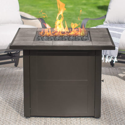 Stanbroil Tumbled Lava Rock Pebbles for Indoor or Outdoor Gas Fire Pits and Fireplaces - 10 pounds (2"-3")