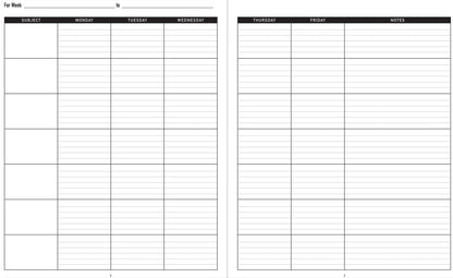 Teacher's Planner (Lesson Planner)