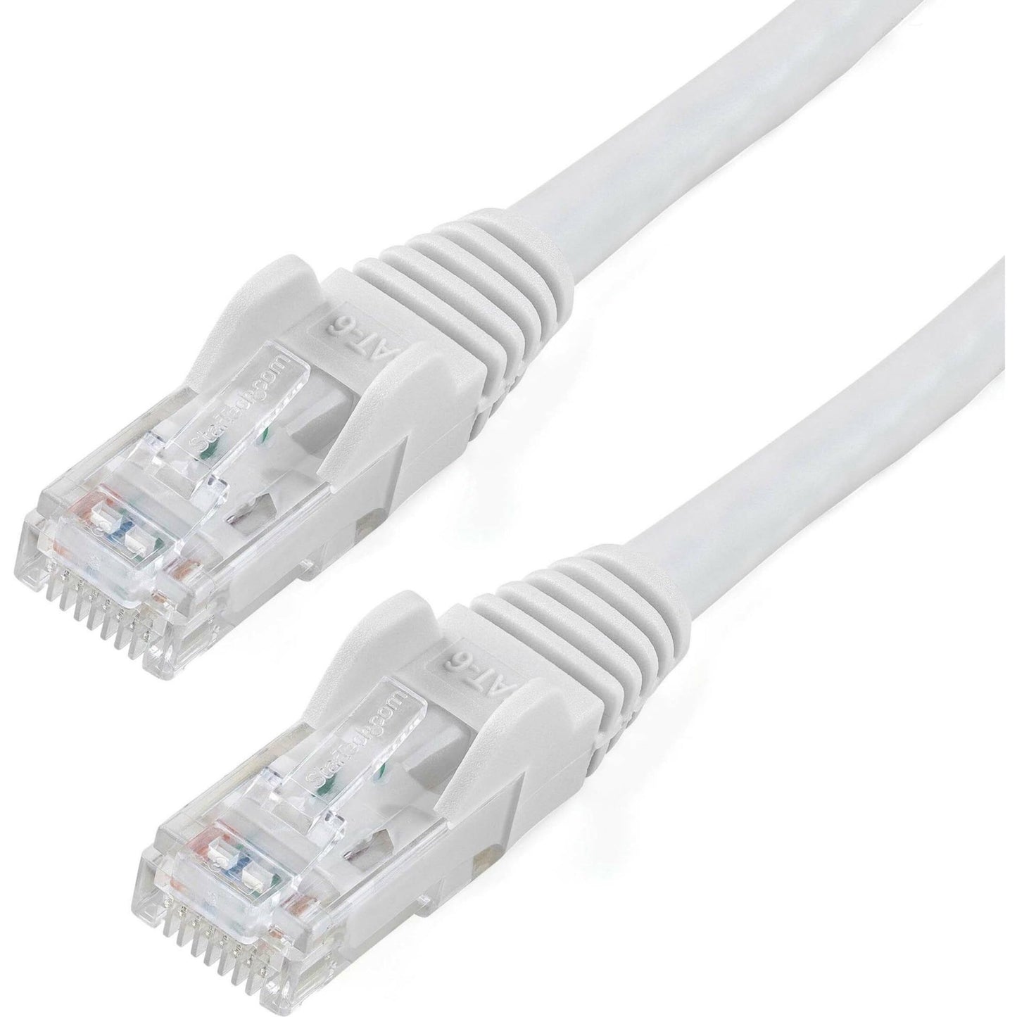 StarTech.com N6PATCH50WH Gigabit Snagless RJ45 UTP Cat6 Patch Cable, 50-Feet (White)
