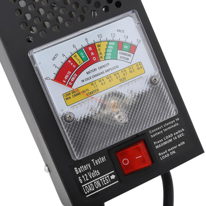 Yaegoo Battery Load Tester Car Battery Tester 12V 100A/6V 50A