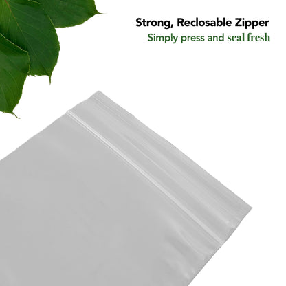 Seal Fresh Ziplock Bags – 5" x 5" (1000 Count), 2 Mil – Clear Plastic Reclosable Baggies with Resealable Lock Seal Zipper – Zip Lock Bags, Snack Bags