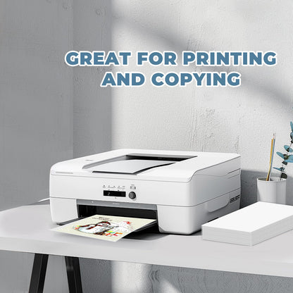 110 Sheets White Cardstock Paper 8.5" x 11", 65 lb/180 GSM White Card Stock Printer Paper for Cards Making, Office Printing, Cards for Wedding, Invitation, Business, Menus, Valentine’s Day, White