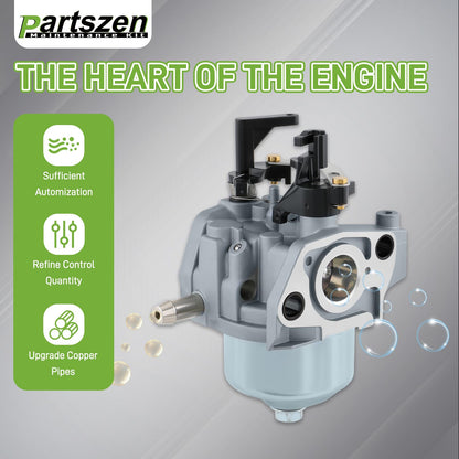 partszen 14-853-68-S Auto Choke Carburetor Kit Fit for Kohler Lawnmower XT675 XT6.75 XT650 XT6.5 with 14 083 15-S Air Filter 3071 3076 3085 3086 3035 3043 3045 3066 2034 2044 2063 2070