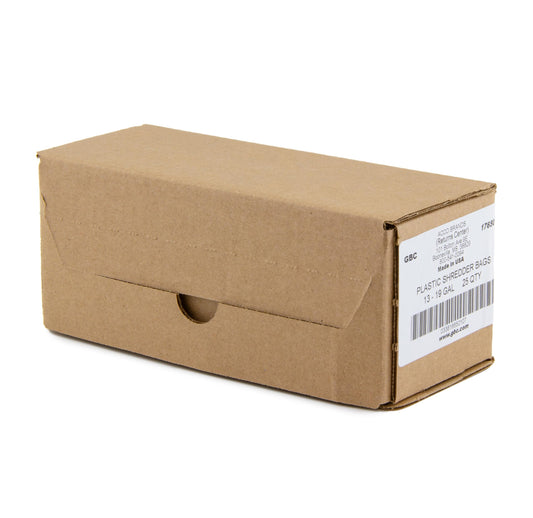 GBC Shredder Plastic Bags, 3000 Series, 25 Bags Per Box (3381665010)