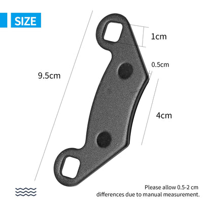 Hoypeyfiy Brake Pad Kit for Polaris Sportsman 570 2014-2020 Replaces Part # 2202412 1911171 2203628