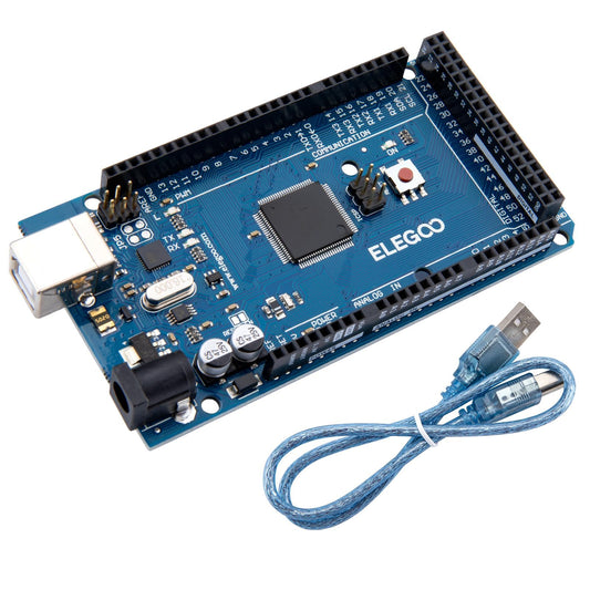 Elegoo MEGA 2560 R3 Board ATmega2560 ATMEGA16U2 + USB Cable for Arduino