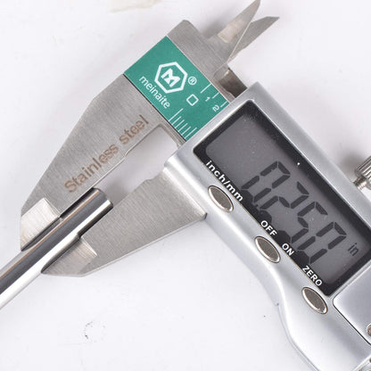 SpeTool 1/4 Shank Carbide End Mill for Aluminum Cut (3 Flutes, 3.5 inch Long) Non-Ferrous Metal Upcut CNC Spiral Router Bit