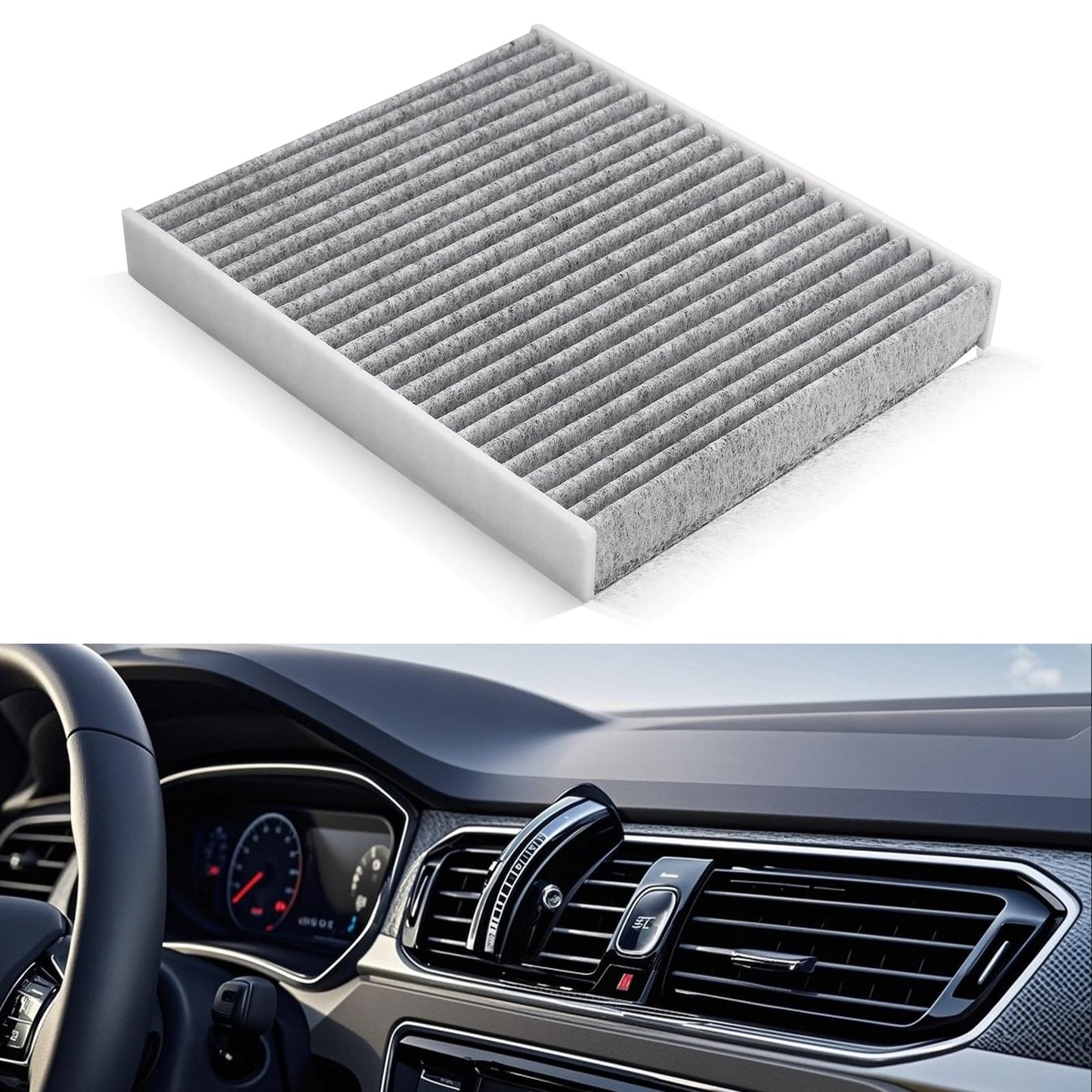 CF12436 Cabin Air Filter, Cabin Air Filter Compatible with Subaru 2019-2025 Ascent 2018-2024 Crosstrek 2017-2023 Impreza 2020-2025 Legacy 2020-2025 Outback