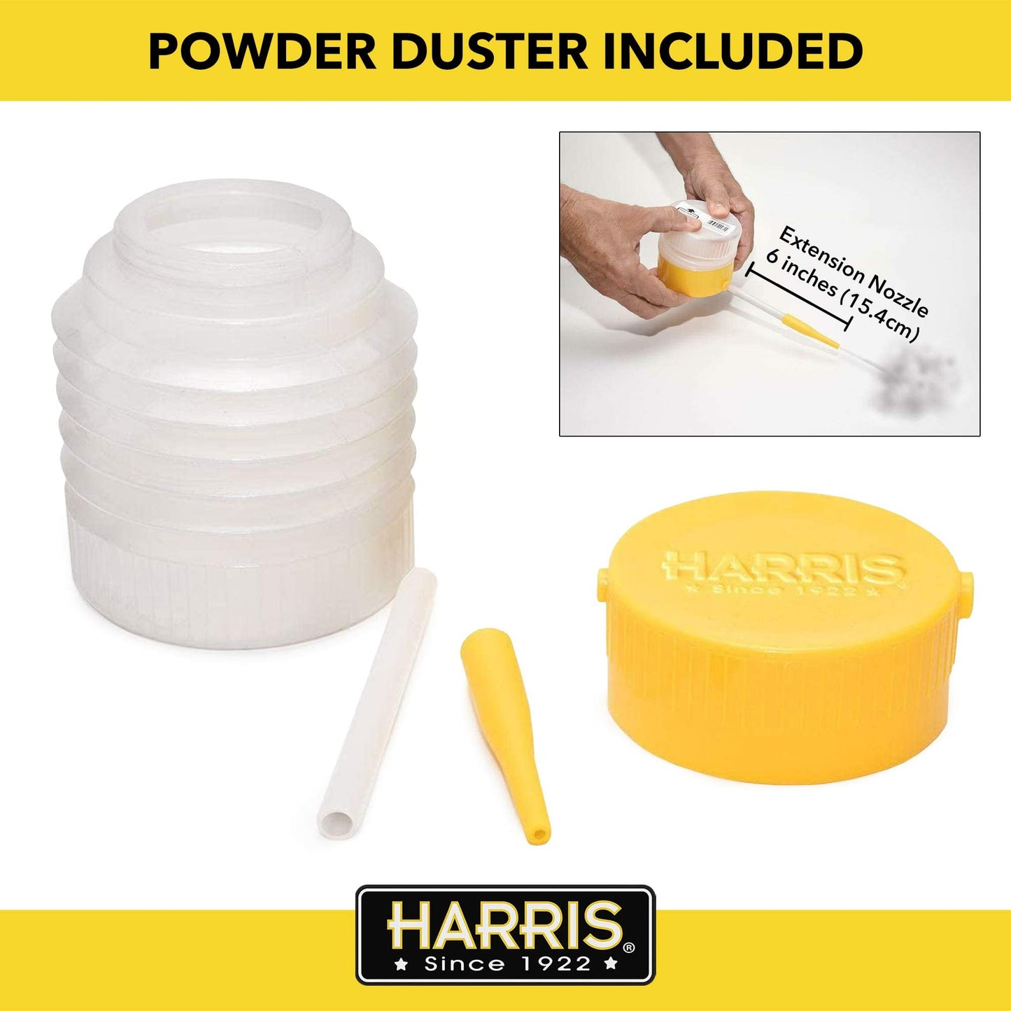 HARRIS Diatomaceous Earth Food Grade, 5lb with Powder Duster Included in The Bag…
