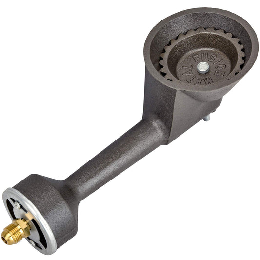onlyfire High Pressure Propane Cast-Iron Replacement Round Burner with Orifice Brass Fitting