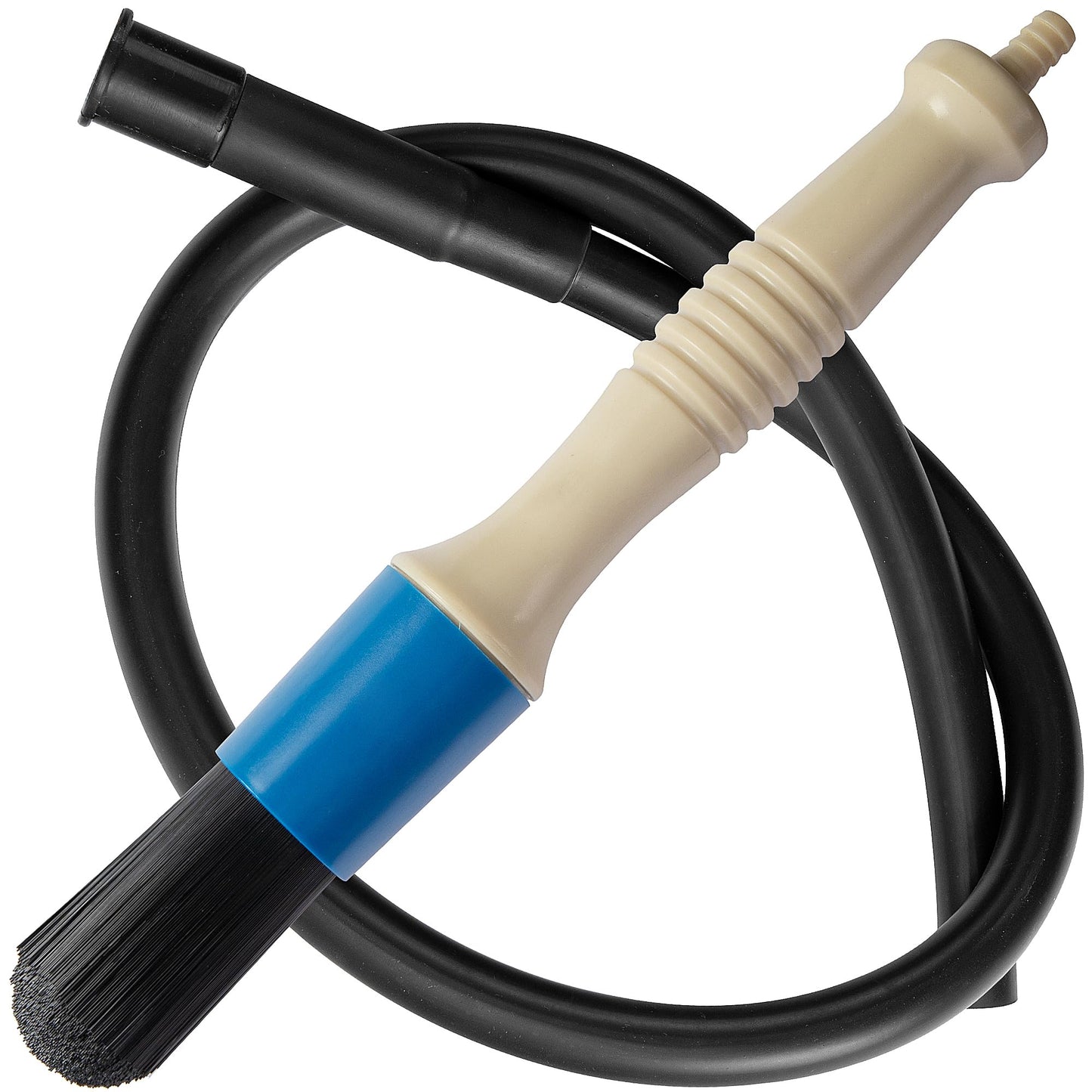 Parts Washer Brush with 31 Inch Hose- Wear Resistant Parts Cleaning Brush- Parts Cleaner Flow Through Replacement Brush for Part Washing Cleaning