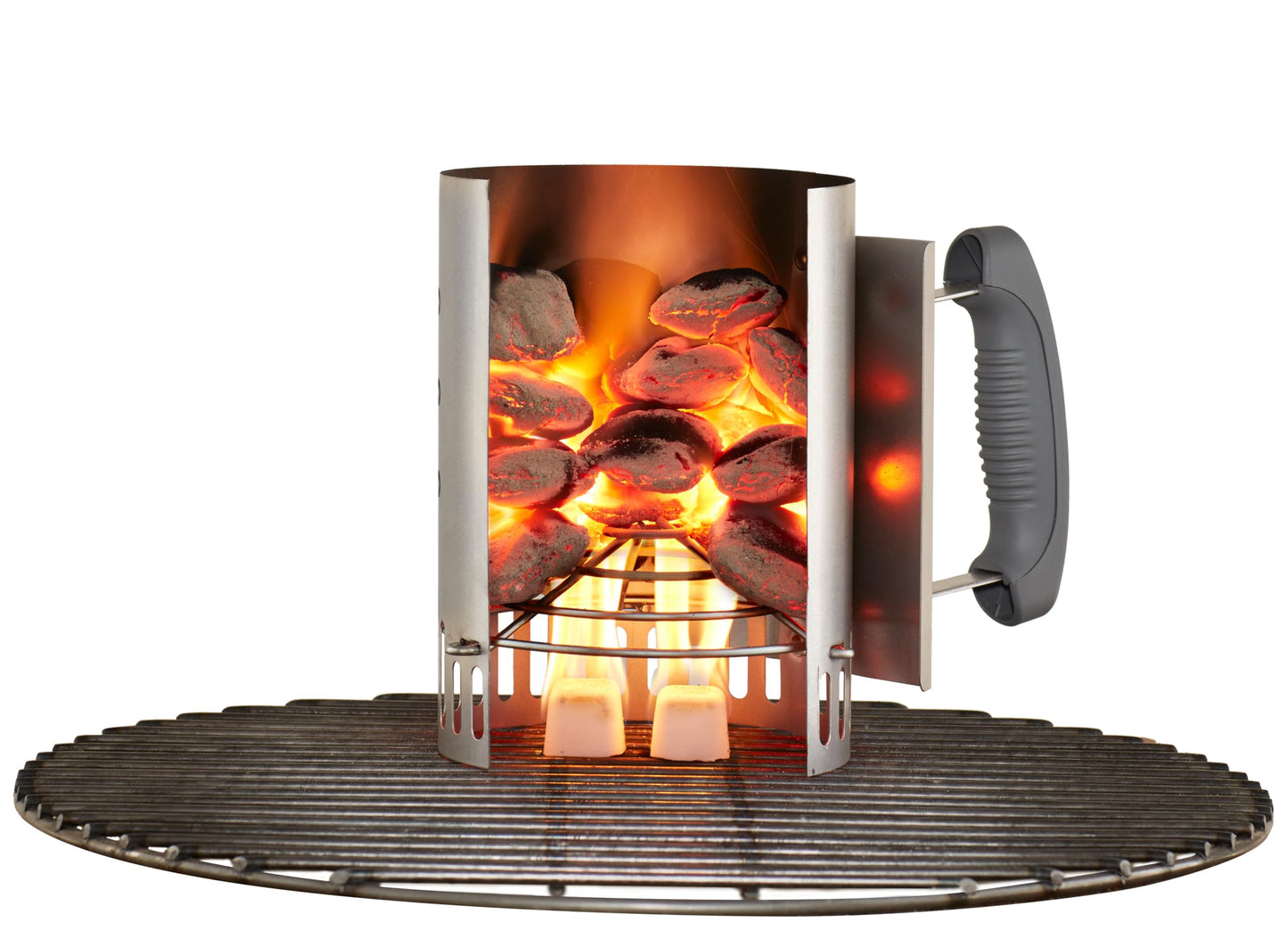 Weber Compact Rapidfire Chimney Starter, for Charcoal briquettes (7447)
