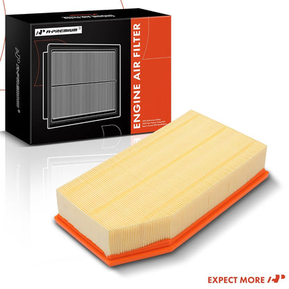 A-Premium Front Engine Air Filter Compatible with Jeep JL Series Wrangler 2018-2023, JT Series Gladiator 2020-2023, 2.0L 3.6L, Replace# XA11675