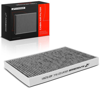 A-Premium Cabin Air Filter with Activated Carbon Compatible with Audi A4, A4 Quattro, Q5, Q7, A5 Quattro, A6 Quattro, A6 allroad, A7 Sportback, A8 Quattro, Q8, e-tron S, S4 & Porsche Cayenne, Macan