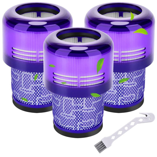 Vacuum Filters Replacement for Dyson V11 Torque Drive V11 Animal V11 Extra cordless filter, Replacement Part # 970013-02, 3 Pack
