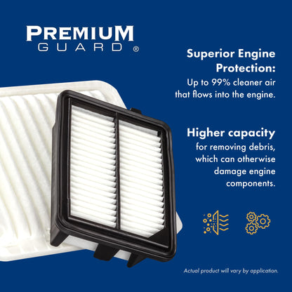 Premium Guard PA6320 Air Filter | Fits 2012-18 Hyundai Santa Fe, 2013-16 Sport, 2013-19 XL, 2014-15 Kia Sorento