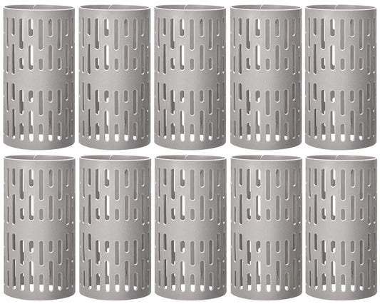 Tree Trunk Protector - 10 PCS Expandable Plastic Plants Stump Protection Guards, Tree Bark Wrap Plant Cages, Garden Nursery Flower Seedlings, Sapling Supports from Weed Trimmer, Small Animals Rabbit