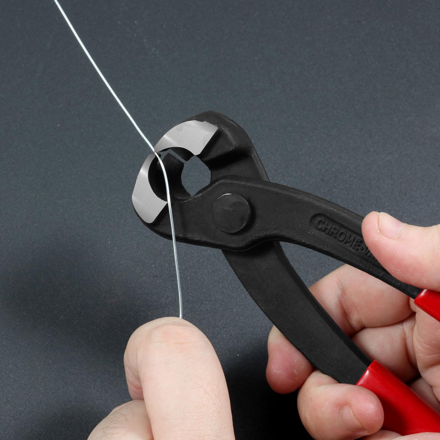 SPEEDWOX 9 Inches Ear Clamp Pliers With Front and Side Jaw - Pinch Pliers, Pincers, Crimping Tool for Hose Clamps - Nail Puller