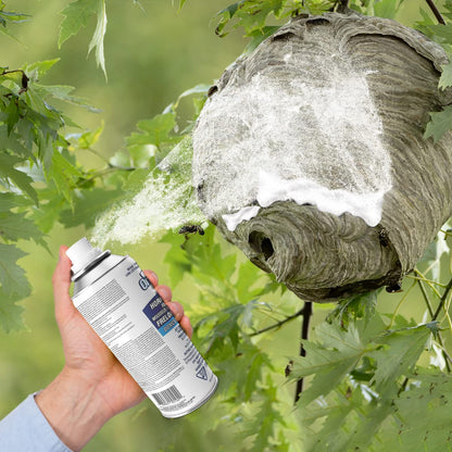 OnGuard Hornet & Wasp Foaming Spray 400g | Control of Exposed Nests of Wasps, Yellowjackets, and Hornets | Ready to Use