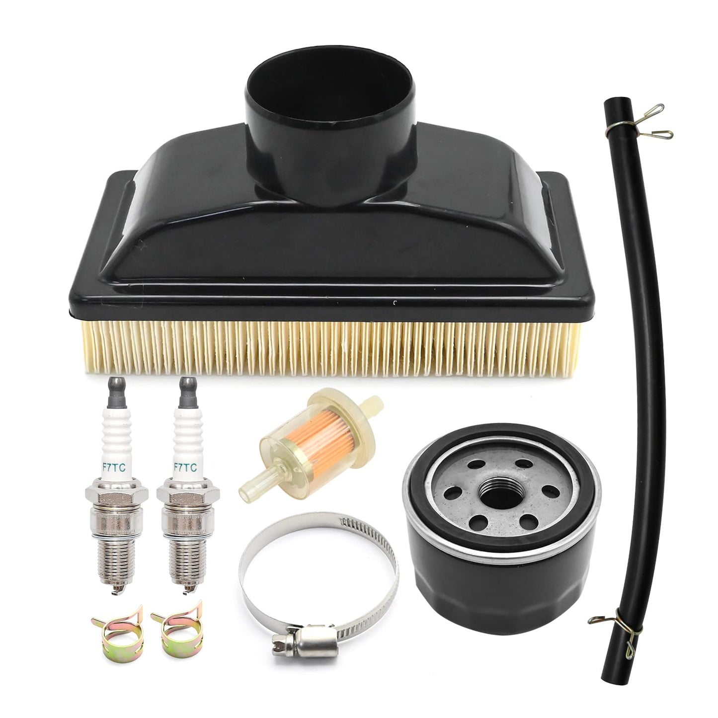 laffoonparts 11013-0727 Air Filter Kit, Replacement for Kawasaki FR541V FR600V 4-Stroke Lawn Mower Engines, Replaces 49065-7007 49065-0721 49019-0707 11013-7050