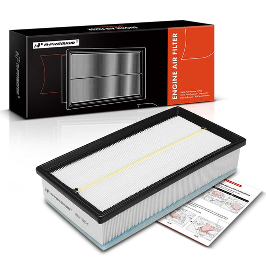 A-Premium Front Engine Air Filter Compatible with Volkswagen Atlas 2018-2023, Atlas Cross Sport 2020-2023, Replace# 3QF129620