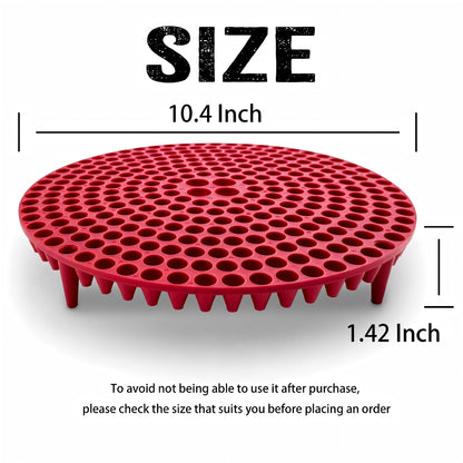 X5MPLXPMX 10.4" Heavy Duty Grit Trap (2-Pack) & Wash Mitt Kit - Premium Car Wash Bucket Filter Insert, Dirt Separator, Fits 3.5-5 Gallon (Red Kit)