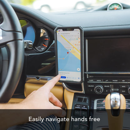Rokform - Magnetic Air Vent Mount, Super Grip Car Truck & Van Vent Clip, Aluminum Cell Phone Holder, Removable Vent Magnet Mount, Specially Designed for Rokform Cases (Black)