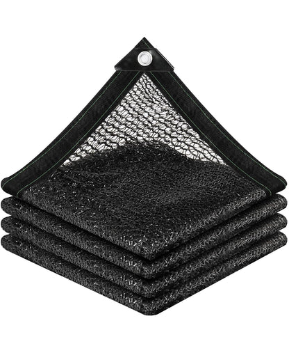 vensovo 30% Sunblock Shade Cloth Net Black Resistant - 8x12 Ft Garden Shade Mesh for Plant Cover, Greenhouse, Chicken Coop, Kennels, Tomatoes Plants