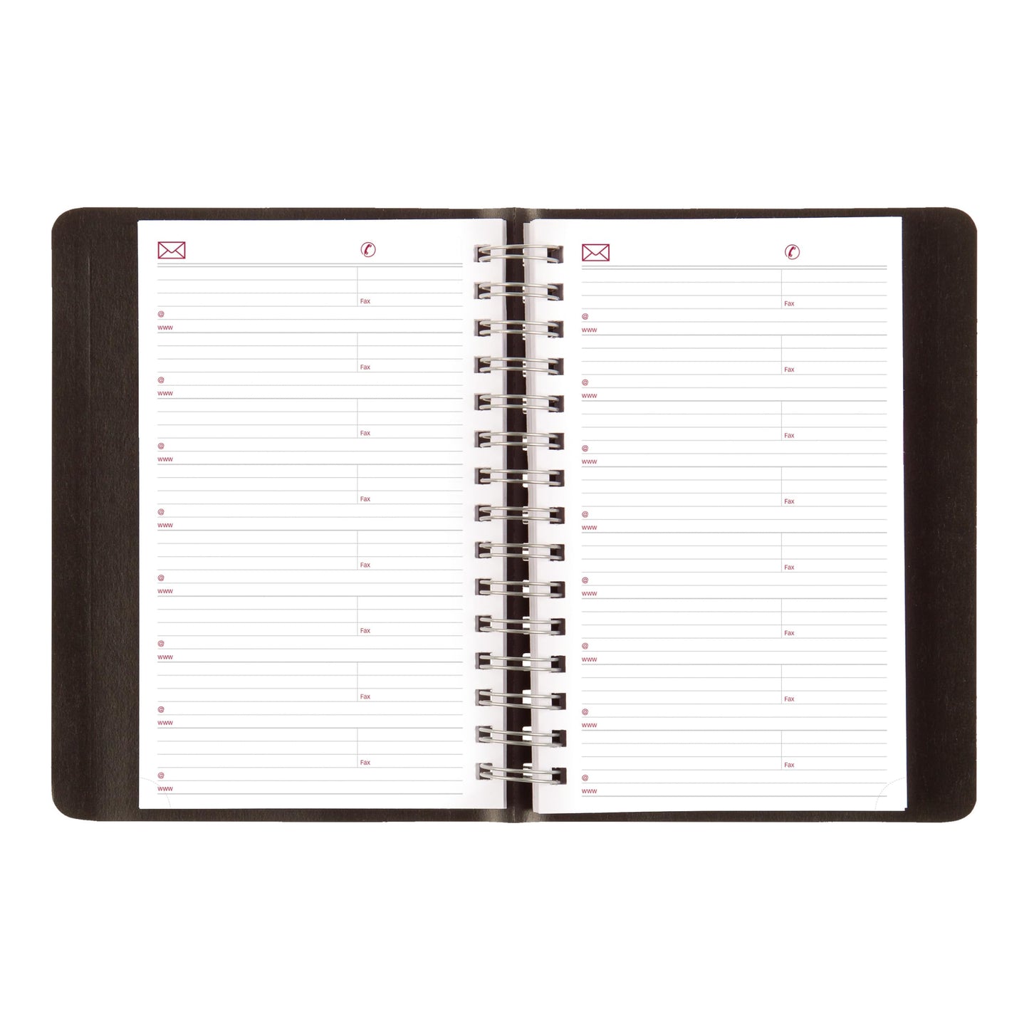 Brownline® 2026 PlannerPlus™ Daily/Monthly Planner, Appointment Book, 12 Months, January to December, Twin-Wire Binding, 8" x 5", Black (CB634WN.BLK-26)
