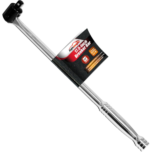 EPAuto 1/2 Inch Drive by 17.5" Length Breaker Bar, CR-V Steel