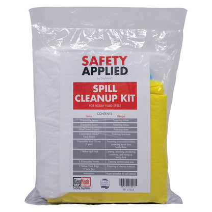 DayMark IT117625 SafetyApplied Bodily Fluid Spill Kit Refill Pack (1 Refill)